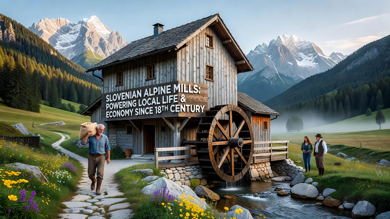 How Water-Powered Mills Continue Shaping Daily Life and Local Economies in Slovenia's Remote Alpine Valleys